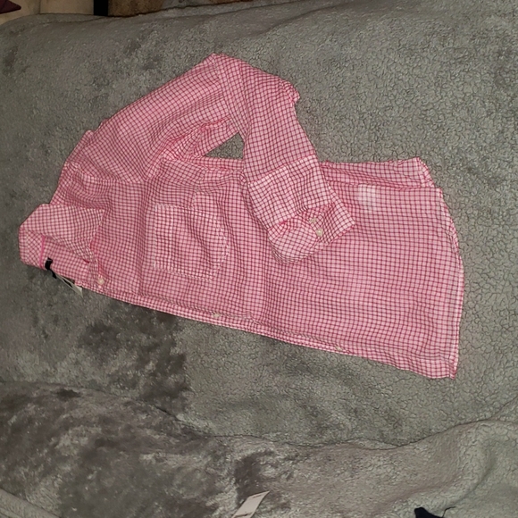 BNWT GAP Pink & White Gingham Button  Down - Picture 5 of 10